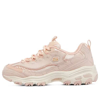 Skechers (wmns)  D'lites 1.0 'pink White' In Neutral