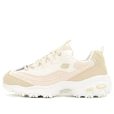 Skechers (wmns)  D'lites 1.0 Shoes Gs White In Neutral