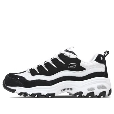 Skechers (wmns)  D'lites 1.0 'white Black' In Multi