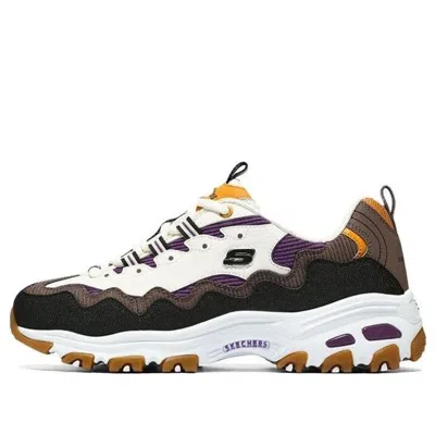 Skechers (wmns)  D'lites 1.0 'white Black Brown'