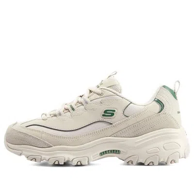 Skechers (wmns)  D'lites 1.0 'white Green' In Multi