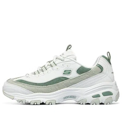 Skechers (wmns)  Dlites 1.0 'white Light Green'