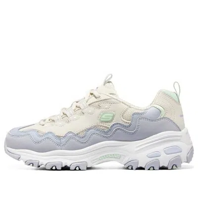 Skechers (wmns)  D'lites 1.0 'white Purple' In Multi