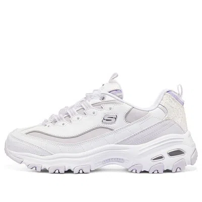 Skechers (wmns)  D'lites 1.0 'white Purple' In Multi