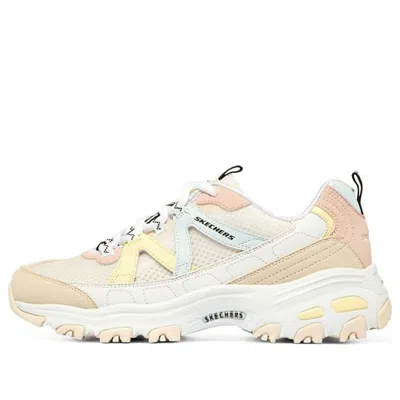 Skechers (wmns)  Dlites 1.0 'white Rainbow' In Multi