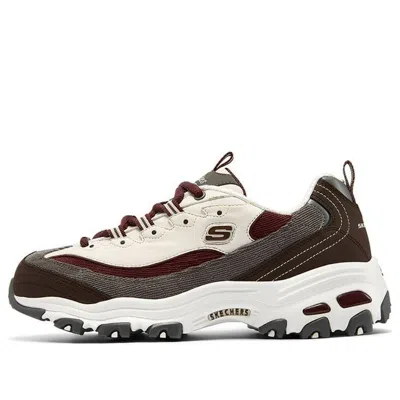 Skechers (wmns)  D'lites 1.0 'wine Red Brown' In Multi