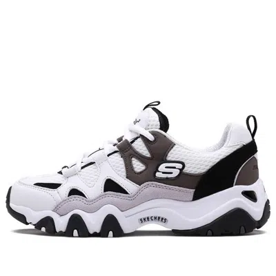 Skechers (wmns)  D'lites 2.0 'black White Grey' In Multi