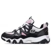 Skechers (wmns)  D'lites 2.0 Low-top Running Shoes Black/pink/white