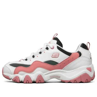 Skechers (wmns)  D'lites 2.0 Running Shoes White/black/pink