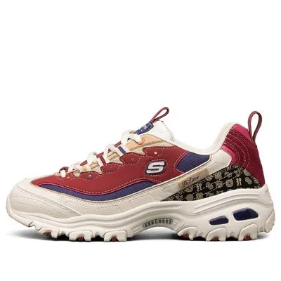 Skechers (wmns)  D'lites 2021 New Year White/red In Multi