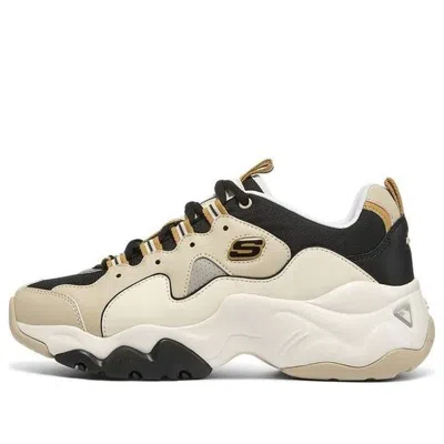 Skechers (wmns)  D'lites 3.0 'natural Black' In Neutral