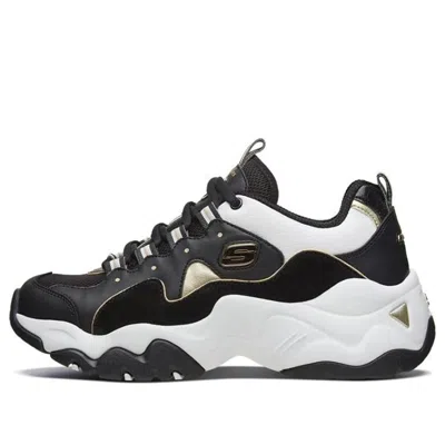 Skechers (wmns)  D'lites 3.0 Sneakers Black/white/gold