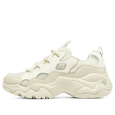 Skechers (wmns)  Dlites 3.0 'white Beige' In Neutral