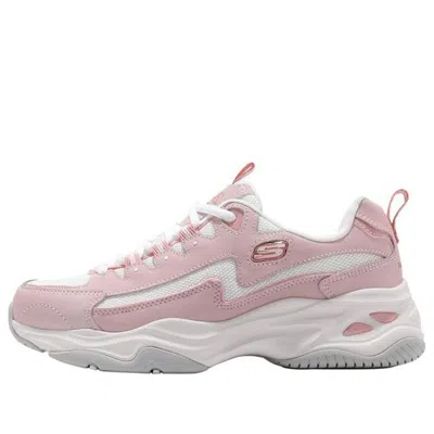 Skechers (wmns)  D'lites 4.0 Fancy Spirit Low-tops Sport Shoes Pink