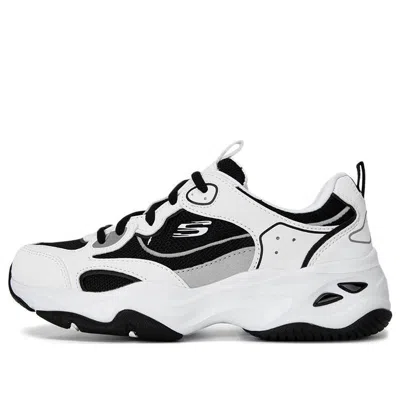 Skechers (wmns)  D'lites 4.0 Shoes 'white Black' In Multi