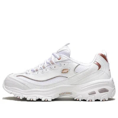 Skechers (wmns)  D'lites Copper Divine Low-top Daddy Shoes Creamy In White