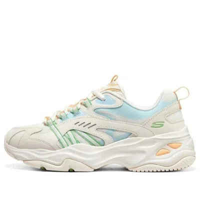 Skechers (wmns)  D'lites 'cream Mint Blue' In Multi