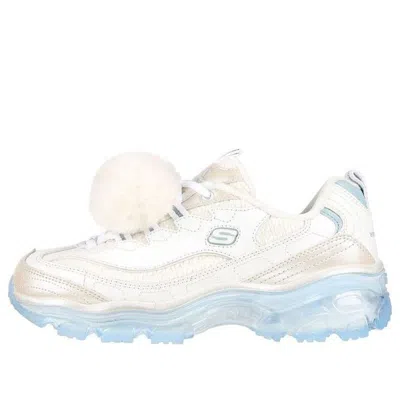 Skechers (wmns)  D'lites Crystal-let It Snow 'white Light Blue'