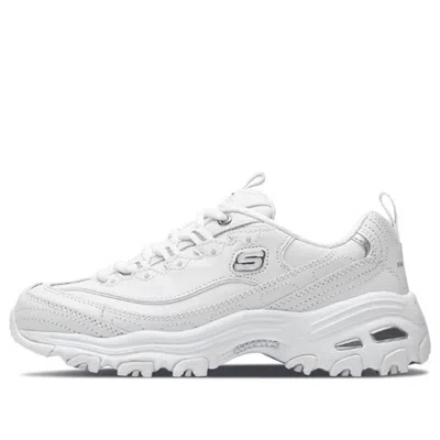 Skechers (wmns)   D'lites Daddy Shoes 'white Silver' In Multi