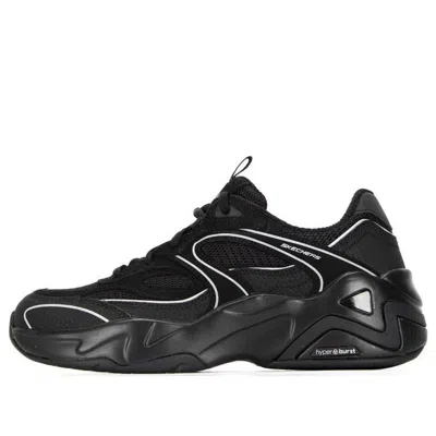 Skechers (wmns)  Dlites Hyper Burst 'black Silver'