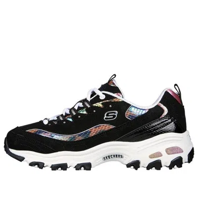 Skechers (wmns)  D'lites Leather 'black Multi'