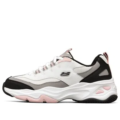 Skechers (wmns)  D'lites Low-dad Shoes White/black/pink
