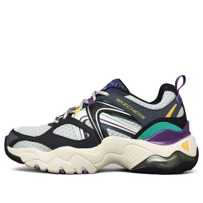 Skechers (wmns)  D'lites Low-top Daddy Shoes Blue/purple In Multi