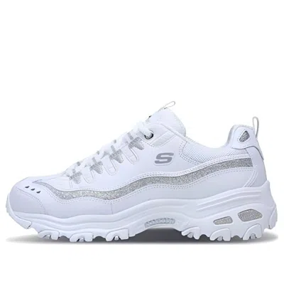 Skechers (wmns)  D'lites-now & Then 'white Silver'