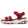 Skechers (wmns)  Dlites Retro Panda Red Sandals
