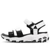 Skechers (wmns)  D'lites Sandal Gs Black/white