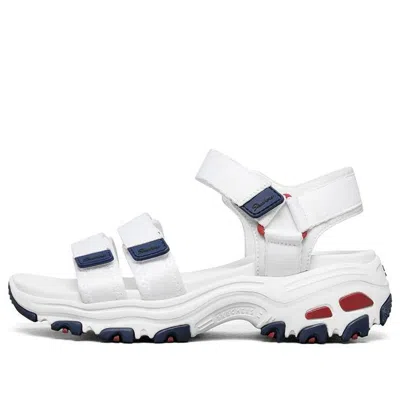Skechers (wmns)  D'lites Slipper Gs White/blue/red
