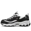 Skechers (wmns)  D'lites Sports Shoes Gs Blackwhite 'black White'