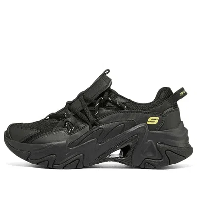Skechers (wmns)  Dlites Stamina 'black Yellow' In Multi