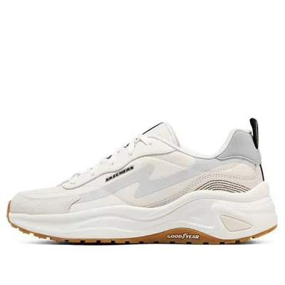 Skechers (wmns)  D'lites Wave Sneakers 'beige White Blue' In Multi