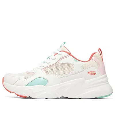 Skechers (wmns)  Dlites 'white Pink' In Multi