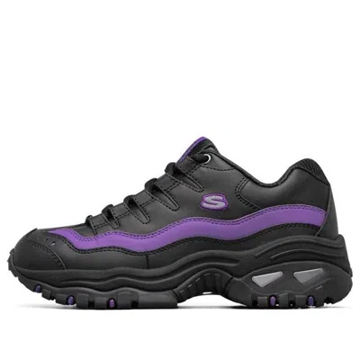 Skechers (wmns)  Energy-over Joy Low-top Running Shoes Black/purple