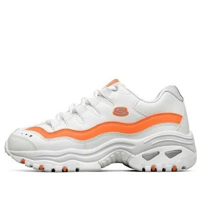 Skechers (wmns)  Energy-over Joy Low-top Running Shoes White/orange