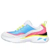 Skechers (wmns)  Energy Racer Low-top Running Shoes White/blue In Multi