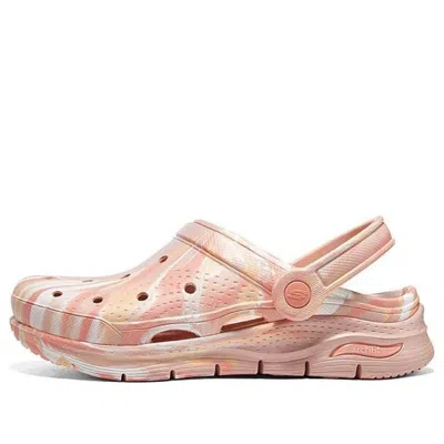 Skechers (wmns)  Foamies Arch Fit 'pink Marble' In Multi