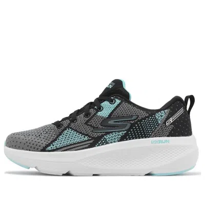 Skechers (wmns)  Go Run Elevate Running Shoes 'grey Black Blue' In Multi