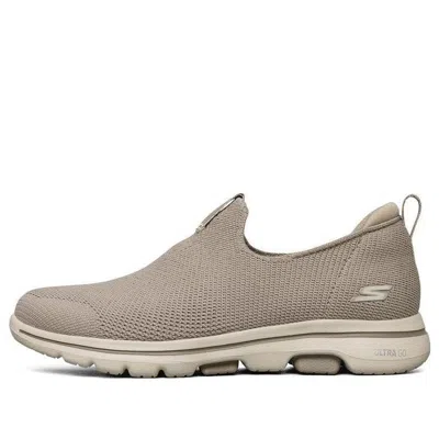 Skechers (wmns)  Go Walk 5 'taupe' In Brown