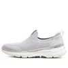 Skechers (wmns)  Go Walk 6 'light Grey' In Gray