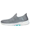 Skechers (wmns)  Go Walk 6 Slip In Fabulous View 'grey' In Gray