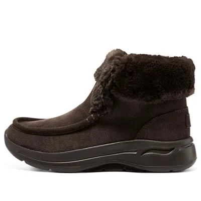 Skechers (wmns)  Go Walk Arch Fit 'chocalate' In Brown