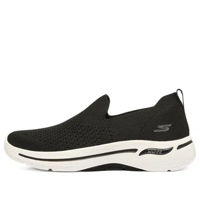 Skechers (wmns)  Go Walk Arch Fit Slip On 'black White'