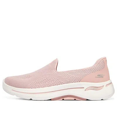 Skechers (wmns)  Go Walk Arch Fit Slip On 'pink White'