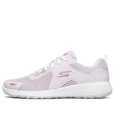 Skechers (wmns)  Go Walk Cool Running Shoes Pink/white In Neutral