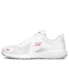 Skechers (wmns)  Go Walk Cool Running Shoes White/pink In Red