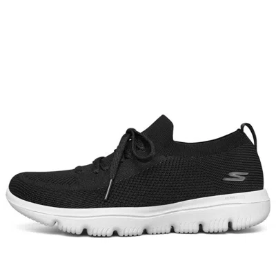 Skechers (wmns)  Go Walk Evolution Ultra 'black And White' In Multi