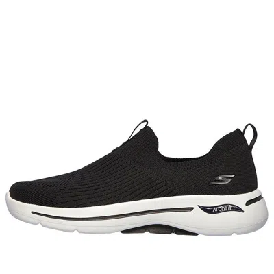 Skechers (wmns)  Gowalk Arch Fit 'black White' In Multi